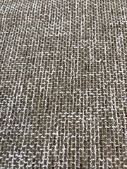 Upholstery Fabric Medium Brown White Woven Non-Slip Back 2 Yds 56” Wide