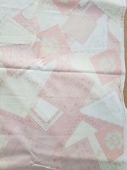 BTY Hanky SWEETEST GIFTS cotton Windham Quilt Fabric Pink Hankies BY THE YARD