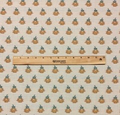 BALLARD DESIGNS PIPPA GOLDEN YELLOW PETITE FLORAL JACQUARD FABRIC 1.75 YARD 56″W