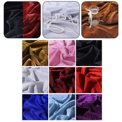 Luxurious Glitter Fabric for Sewing Accessories and Dresses Embrace Elegance
