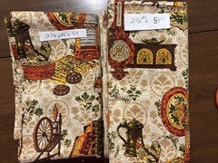 MCM VTG Fabric Drapery Upholstery 4.75 Ydsx54″ Early American Dupont Savalux NEW