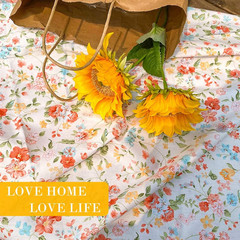 Cotton Fabric by the Yard for Sewing DIY Crafting Fashion Design Printed Floral