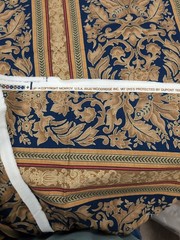 56 Wide USA Anju Woodridge w DuPont Stain Resist Fabric Griecian Grape 2.75 Yds