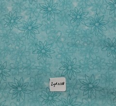 10yd+ Quilt Cotton Sewing Fabric By Quilting Treasures Aqua Teal