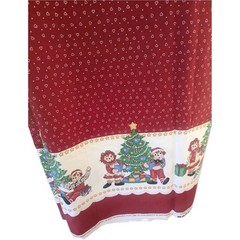 Daisy Kingdom Raggedy Ann Andy Christmas Border Fabric #1758 Cotton 44 X 3 yards