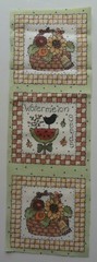 Cotton Fabric Group J – Top Square Fall Basket 1 Piece 12 1/4″ L x 4″ W