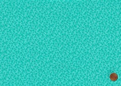 Caribbean Teal Green JELLY ROLL: 20) 2 1/2″ x 44″ Strips, Cotton Fabric, Dups