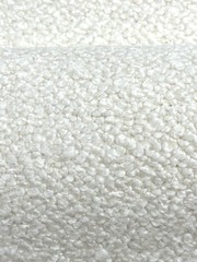 Holly Hunt/Great Plains Chalet in Wntr. White,12.5yds soft-yet-chunky hd. Bouclé