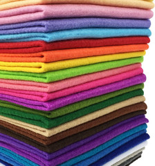 Flic-Flac 28Pcs 12 X 8 Inches (30Cmx20Cm) 1.4Mm Thick Soft Felt Fabric Sheet Ass