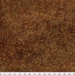 Northcott – Stonehenge Valencia – Granite W/ Metallic Gold – Dark Rust, BTY