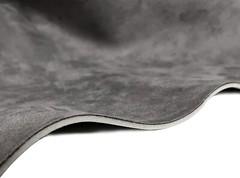 96” x 60” Dark Gray Suede Headliner Fabric for Car Roof Replacement