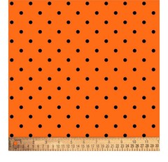 David Textiles Halloween Polka Dot Fabric – 1 Yard Cut (36″x44″) 100% Cotton