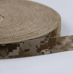1 Meter AOR1 AOR2 Camouflage Webbing Non-elastic Edging Strips 2.5cm Width