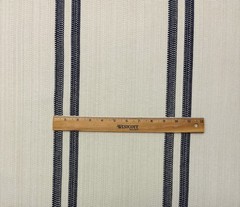BALLARD DESIGN ROPER BLUE GRAIN SACK NUBBY WOVEN EXCLUSIVE FABRIC 2.5 YARDS 54″W