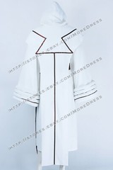 Spock Costume for Star Trek The Voyage Home Cosplay Kimono Robe White Outfit