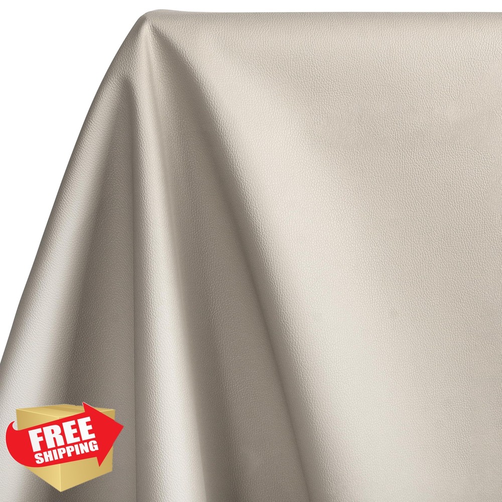 Meneng Gray Marine Vinyl Faux Leather 1 Yard