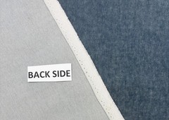 DESIGNER PLUSH MOHAIR SLATE GRAY BLUE VELVET WOOL MULTIUSE FABRIC BY YARD 55″W