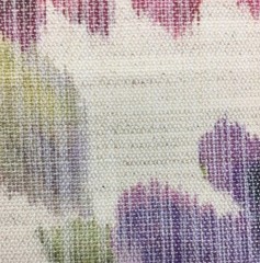 3 Yard Cut Striated Floral Medium to Heavy Weight Home Decor Fabric