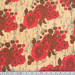 Zazu by Tina Givens Westminster Fibers Floral Chandelier Cotton by the HALF YARD