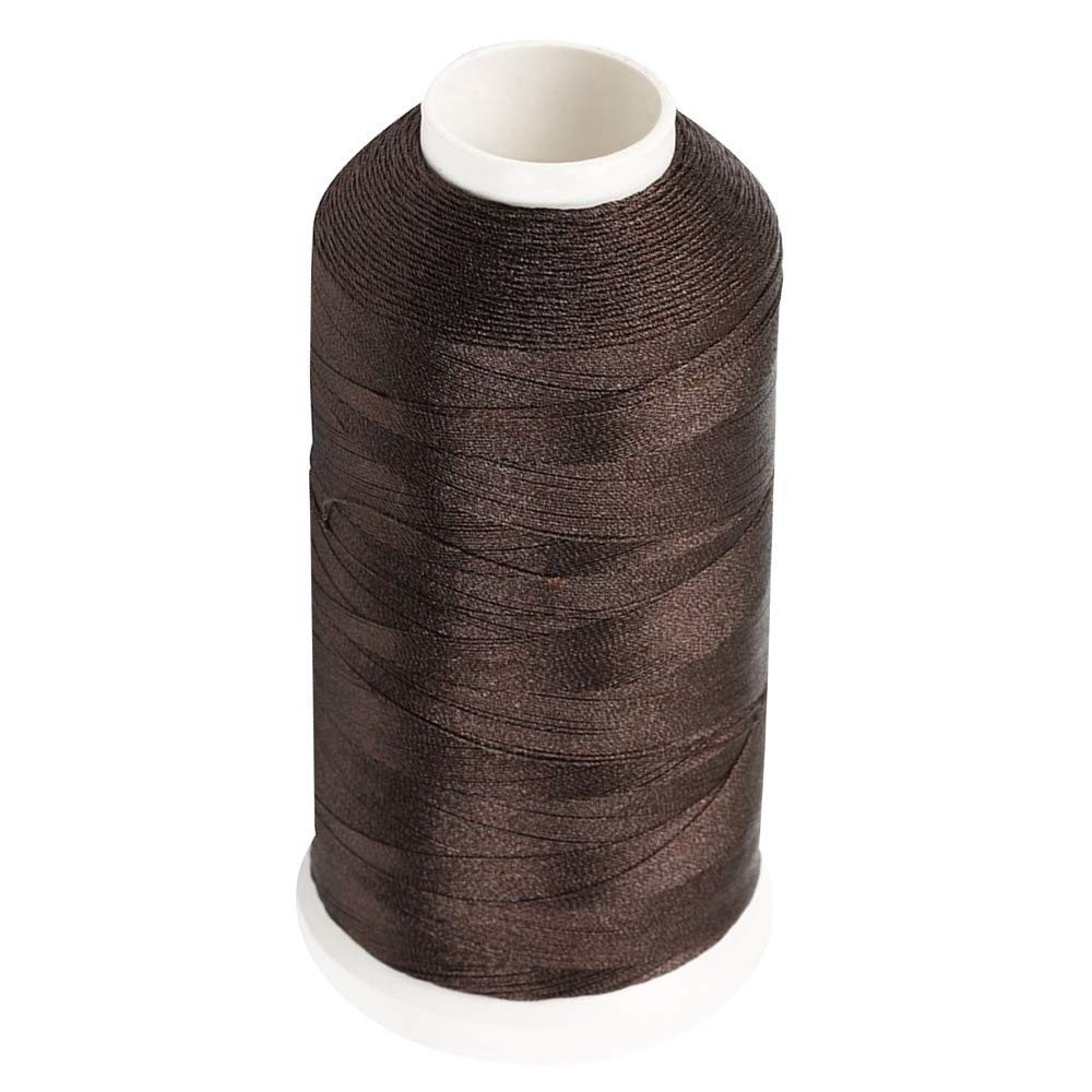 Desirable Life Bonded Nylon N66 Sewing Thread Tex 70 (T70 #69) 210D/3, Brown