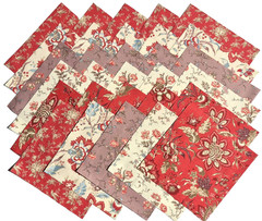 FLEUR de PARIS from Moda – (30) 6.5″ fabric squares set