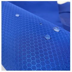 0.5×1.5m Grid Jacquard Waterproof Oxford Fabric PU Coated For Tent Backpack