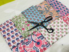 20pcs Sewing Cotton Fabric Bundle Squares Quilting Patchwork Floral Scraps Lot