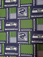 Seattle Seahawks cotton Fabric 60″ Wide By The Yard
