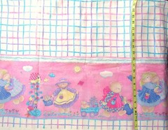 1 yd 100% Cotton Fabric “Purr-fect Friends” by Jelly Bean Junction Double Border