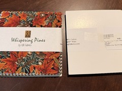 Whispering Pines Charm Pack 5” Quilting Squares Lot Of 2