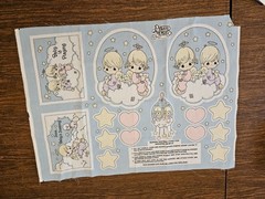 Precious Moments Fabric Mobile and Small Pillow Cut And Sew Panel