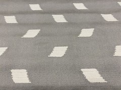 Pollack Velvet Upholstery Fabric- Modern Dance / Silver Screen 2.20 yd 2433/02