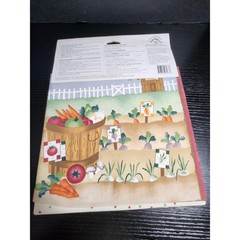 Harvest Garden Fabric Panel 18 X 45 Daisy Kingdom #21409 Pillow or Banner