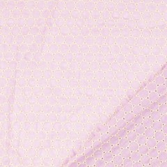 1M X 1.45M Voile Lilac Geometric Pattern Cotton Burda