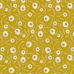 Flower Box by Renee Nanneman Bachelor Button Chartreuse #D4-1-16 BTY