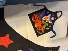 SEWING HALLOWEEN PROJECTS: APRONS, VEST*EXTRAS W/INSTRUCTIONS*NEW