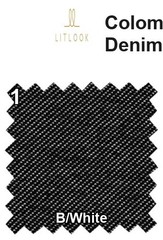 Colombian Denim Fabric by the Yard 4-Way Stretch Jersey Knit 260 GSM 58/60″ Wide