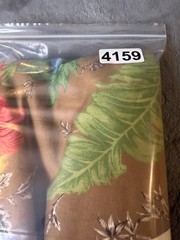 Fabric Lot 3 Yd 54 W Vintage Duralee “Toile Tropique” Chinoiserie Tropical 60s