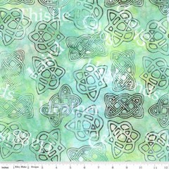 Expressions Batiks A Touch of Celtic Seafoam – Riley Blake Designs – Fabric by t