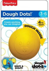 Fisher-Price Dough Dots Individual Pack 4oz (Lion) Modeling Clay