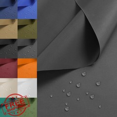 Konelia Grey 420D Nylon Fabric 5 Yard Waterproof Ripstop