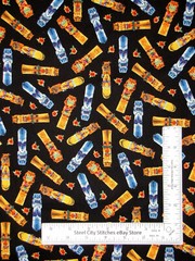 Tiki Men Fabric Polynesian Goin Coastal Cotton 2407 Elizabeths Studio By Yard
