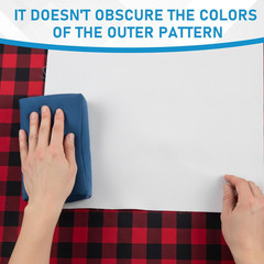 1 Sheet 20 X 40 Inch Fabric Stiffener for Crafts, Stable Thick Craft Interfacing