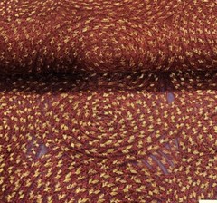 Burgundy Tulle Lace with Embroidered Swirls of Burgundy & Gold – Rich & Gorg!