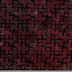 1 Yard Cut of Lunn Fabric Basket Weave Batik Hand Dyed 100% Cotton 1920 Red
