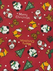 ChristmasCraft Fabric 19″ X 19″ 8 Pieces Different Color way / Pattern, Cotton
