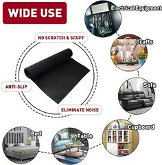 78″Wide Speaker Box Fabric Subwoofer Underfelt Trunk Liner Carpet Non-Woven Lot