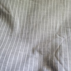 3 Yds –GRAYISH BLACK /WHITE MINI STRIPE ACETATE FABRIC New/other