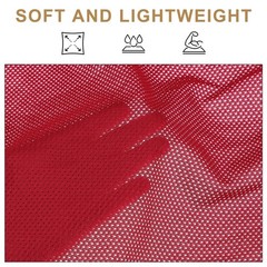 Slightly Stretch Backpack Pocket Knit Fabric, Bright Red 4 Yards