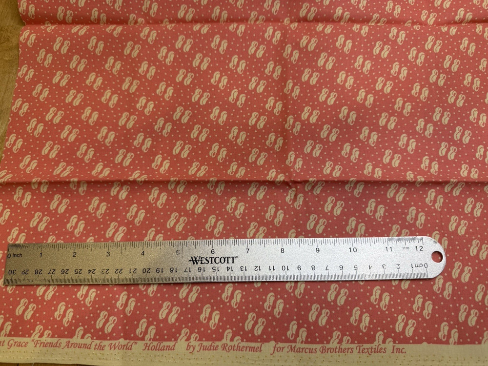 JUDIE ROTHERMEL MARCUS BROS REPRODUCTION QUILT COTTON-1/2 YARD X 44″ AUNT GRACE